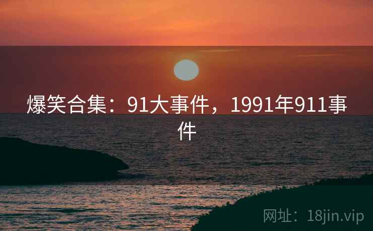 爆笑合集:91大事件,1991年911事件 爆笑合集:91大事件,1991年911事件